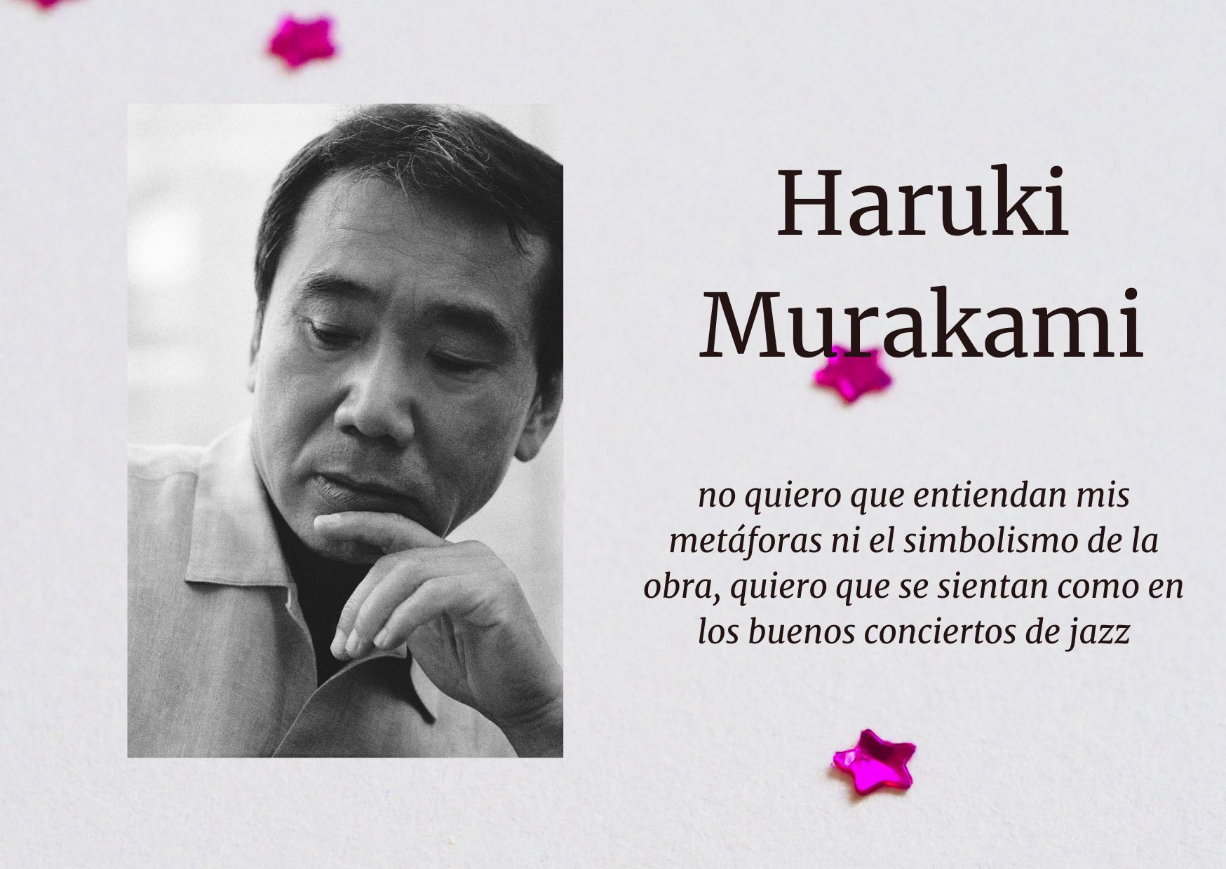 universos cercanos, HARUKI MURAKAMI