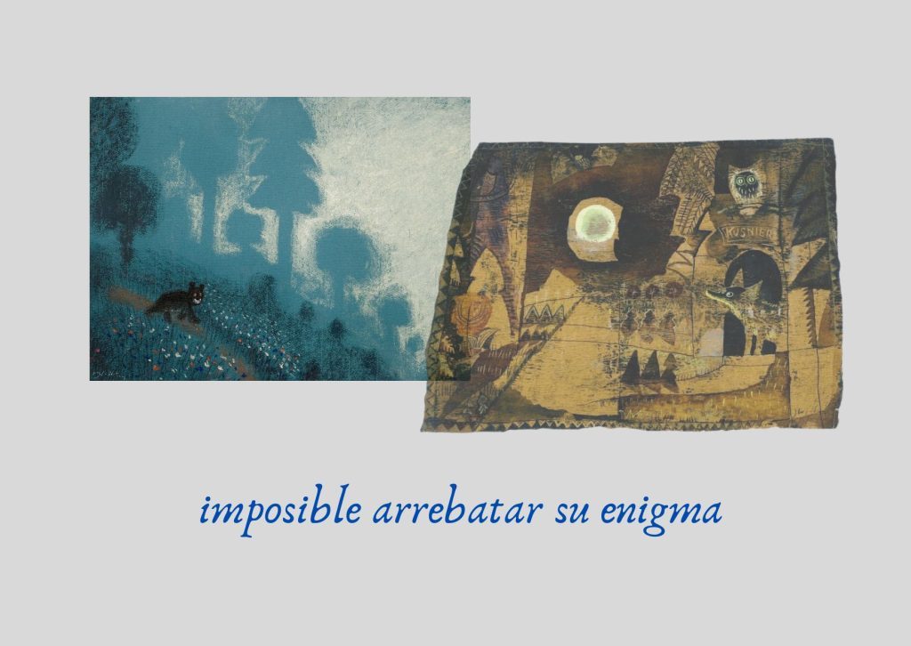 obras del artista polaco Jozef Wilkon, HISTORIA DOBREGO WILKA “La historia del lobo amable” (izquierda) / SIEDEM KSIĘŻYCÓW “Siete lunas” (derecha) Josef Wilkon fue un artista apasionado del movimiento de los animales y la ilustración para libros para niños. La editorial Zorro rojo, lo eligió para ilustrar el libro El libro de la jungla, de Rudyard Kipling