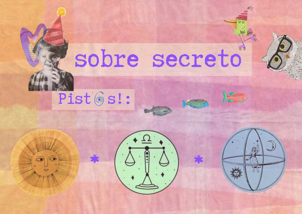 sobre con imagen de luna, solo y signo del zodiaco