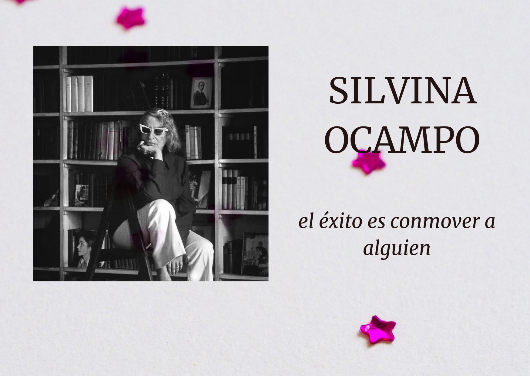 la búsqueda de la libertad y la escritura: SILVINA OCAMPO